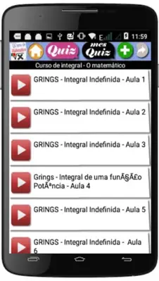 Curso de matematica android App screenshot 2