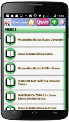 Curso de matematica android App screenshot 3